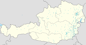 Karta mjesta Štajerska s oznakama za svakog pristalicu