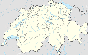 Karta mjesta St. Gallen s oznakama za svakog pristalicu