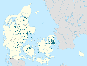 Karta över Viborgs kommun med taggar för varje stödjare