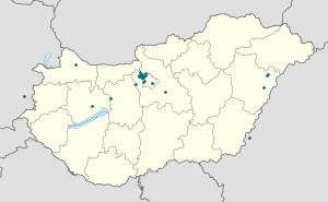 A(z) Budapest térképe címkékkel minden támogató számára