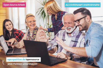 Image of the petition Recognition of Work on Open-Source as Volunteering in Germany