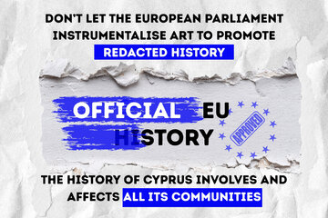Image of the petition Citizens against a European Parliament monument promoting redacted Cypriot history