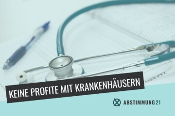 Picture of the HomeParliament " Soll das aktuelle Krankenhausfinanzierungssystem in ein gemeinwohlorientiertes Finanzierungssystem überführt werden? ".