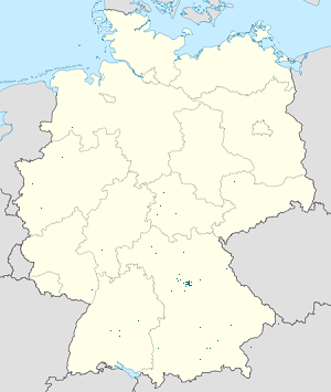 Map of Germany with markings for the individual supporters