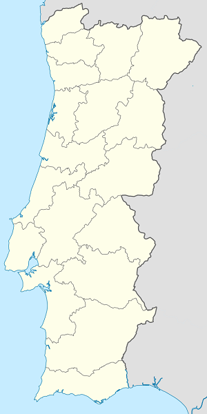 Карта на Португалия с маркери за всеки поддръжник