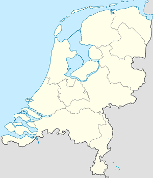 Karte von Niederlande mit Markierungen für die einzelnen Unterstützenden