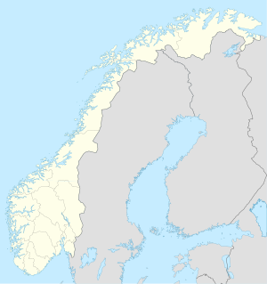 Kart over Norge med markører for de individuelle supporterne