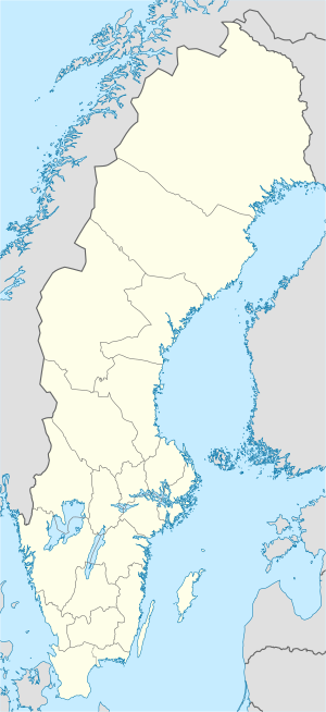 Map of Västerås Municipality with markings for the individual supporters