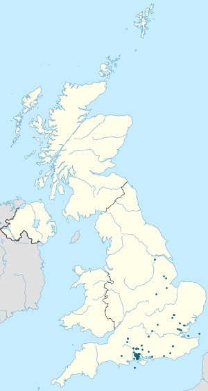 Map of East Devon with markings for the individual supporters